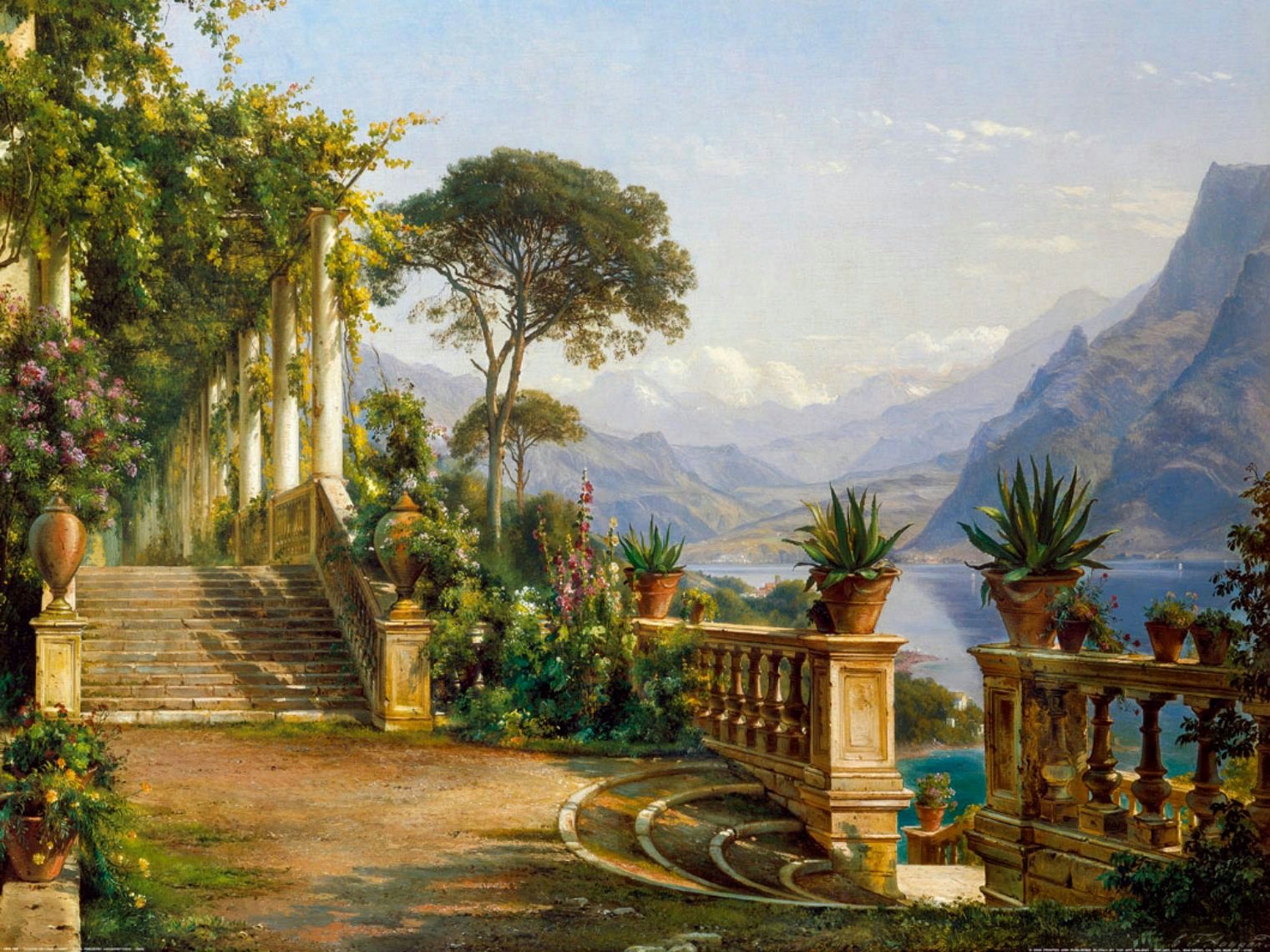 Lake Como lake image